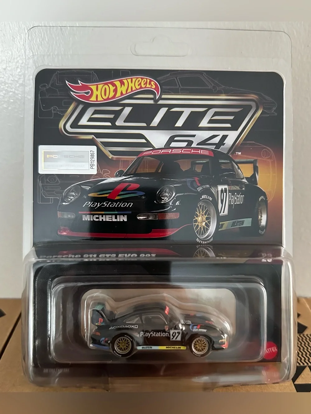 Hot Wheels x PlayStation Elite 64 Porsche 911 GT2 EVO 993 - *SHIPS SAME DAY*